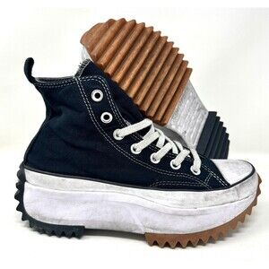 Converse Run Star Hike Ox Womens Shoes Distress Dirty Size 6.5